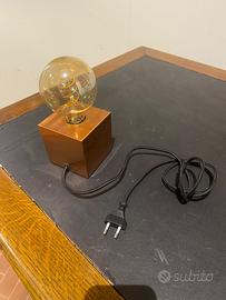Lampada a sfera in vetro