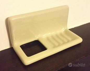 Portasapone in ceramica da incasso