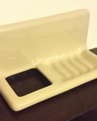 Portasapone in ceramica da incasso
