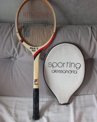 Racchetta Tennis Vintage Fila.