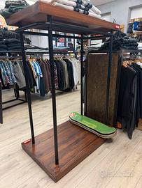 Mobile espositore metallo e legno - Arredo negozi