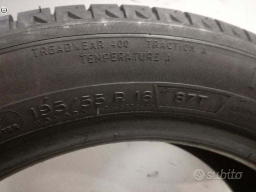 Subito - OK GOMME - MICHELIN estive 75% 195/55/16, montaggio incluso -  Accessori Auto In vendita a Milano