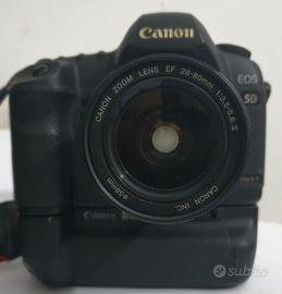 Canon 5d mk2 con 28/80,battery grip,borsa fotograf