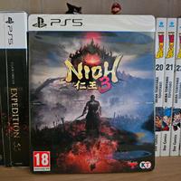 Nioh 3 steelbook PS5 , NUOVO, SIGILLATO
