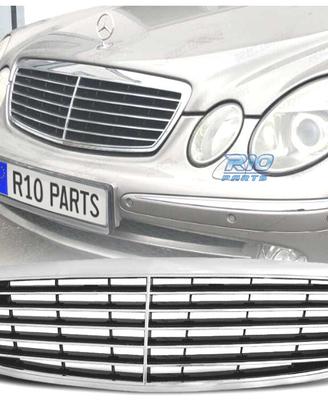 GRIGLIA PER MERCEDES CLASSE E W211 02-06 CROMATA