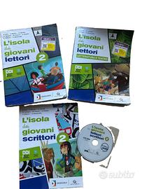 Libro scuola media "L'isola dei giovani lettori 2"