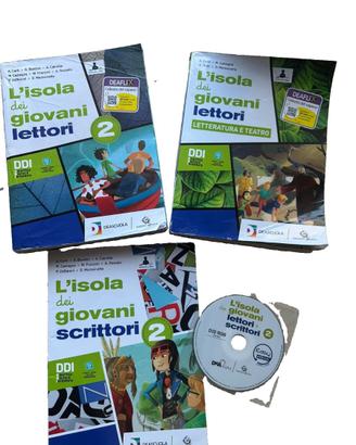 Libro scuola media "L'isola dei giovani lettori 2"