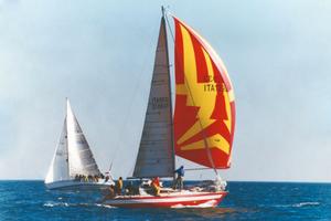 Barca a Vela d'epoca, 1978, progetto Sangermani,