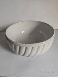 Insalatiera bianca in ceramica 