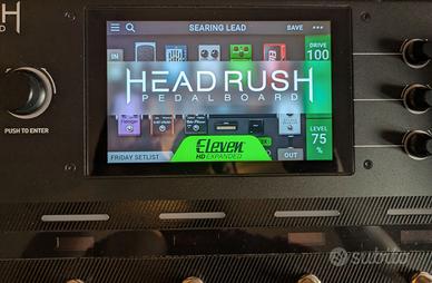 HeadRush Pedalboard – Multieffetto / Amp Modeler