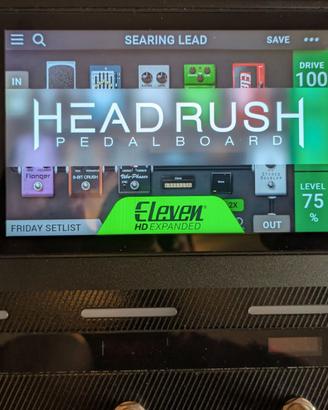 HeadRush Pedalboard – Multieffetto / Amp Modeler