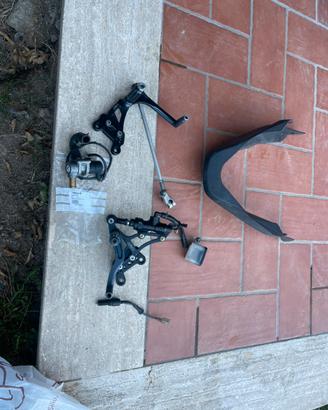 Triumph speed triple pedane walter moto