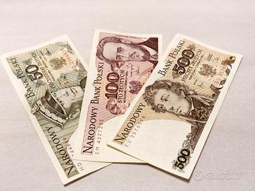 Banconote Polonia – Zloty Originali da Collezione
