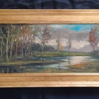 Mario Bordi (1896-1980) dipinto olio su pa