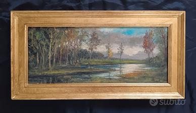 Mario Bordi (1896-1980) dipinto olio su pa