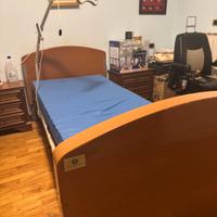 Letto Ortopedico Elettrico+Giraffa+Antidecubito
