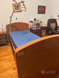 Letto Ortopedico Elettrico+Giraffa+Antidecubito