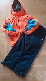 Completo sci snowboard bambino 10 anni west scout