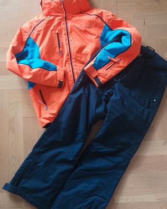 Completo sci snowboard bambino 10 anni west scout