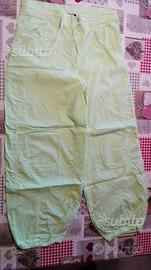Pantaloni larghi per Hip-hop color Lime