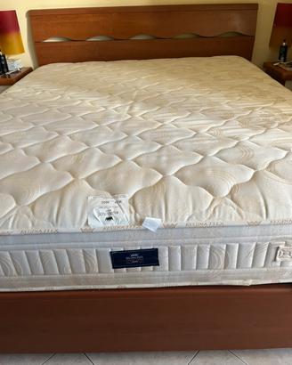 Letto contenitore con materasso