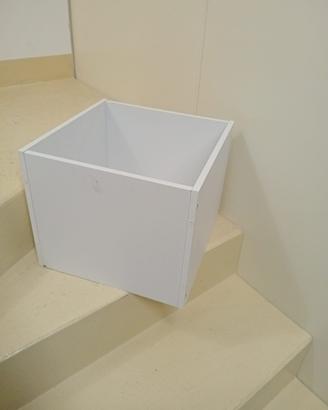Vaso legno bianco