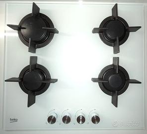 piano cottura beko fornelli 4 fuochi vetroceramica