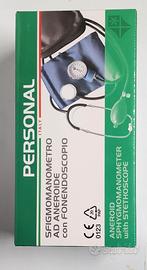 Sfingomanometro ad aneroide con fonendoscopio