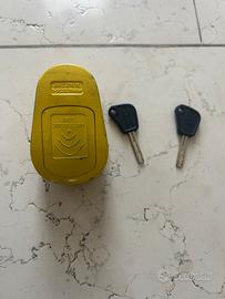 Blocca disco moto allarmato Abus