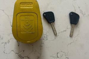 Blocca disco moto allarmato Abus