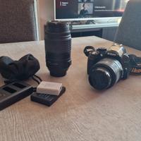Nikon D3100 con 18-55 e 70-300