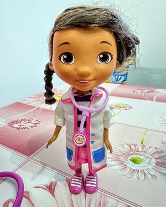 Bambola dottoressa peluche originale
