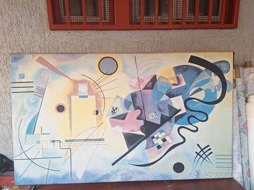 Quadro Rosso Giallo Blu