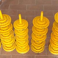 51 ESPOSITORI CLIPPER GIREVOLI  + 9 BASI SUPPORTO