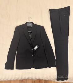 Abito Yves Saint Laurent uomo nero taglia 46