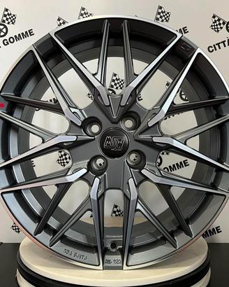4 CERCHI IN LEGA OPEL ADAM AGILA ASTRA CORSA KARL 