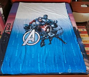 Copripiumino Avengers letto singolo 