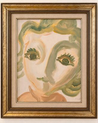 Virgilio Guidi – TESTA - Olio su tela 40x30 cm