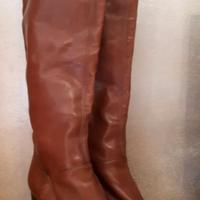 STIVALI IN PELLE N. 38