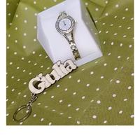 Orologio donna con portachiavi personalizzato 