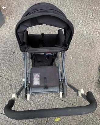 passeggino per 2 bambini con sedute