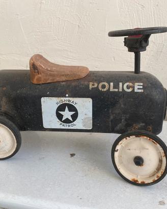 Macchina police vintage