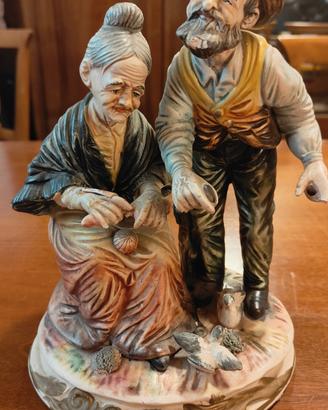 Statua vintage stile Capodimonte