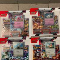 4 blister pokemon evoluzioni a paldea e ossidiana