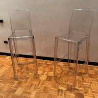 Kartell!Coppia di sgbelli One More Please (starck)