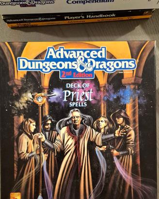 AD&D Deck of Priest Spells completo 424 carte TSR