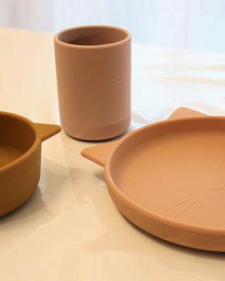 Set pappa bambini LEWOOD 3-pack silicone