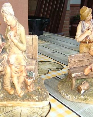 Soprammobili vintage in gesso