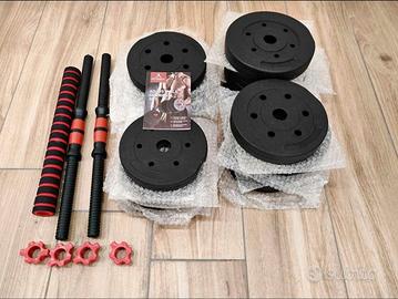 Kit manubri bodybuilding