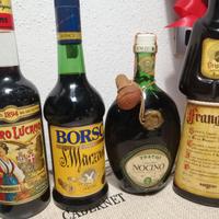 Liquori vintage (lotto di 4 bott)